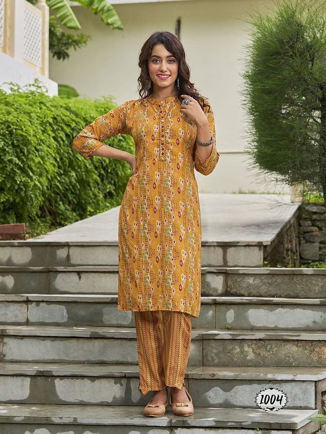 Banwery Rimzim Exclusive Wear Wholesale Kurti With Bottom